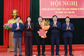 Đồng chí Lâm Ngọc Dũng giữ chức Bí thư Đảng ủy xã Kỳ Xuân