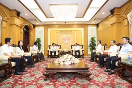 Lãnh đạo Hà Tĩnh làm việc với Công ty Mirabo Global và đối tác Nhật Bản 