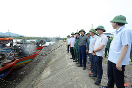 Phát huy phương châm “4 tại chỗ” ứng phó bão số 5