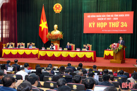 Kỳ họp thứ 34 HĐND tỉnh Hà Tĩnh tiếp tục chất vấn và tiến hành phiên bế mạc