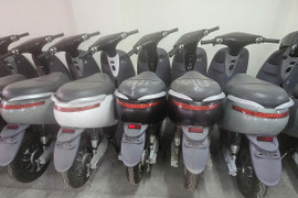 Phát hiện đường dây sản xuất xe máy điện giả 