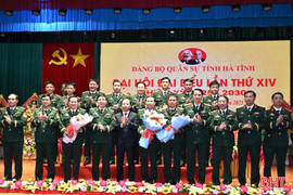 Đại hội Đảng bộ Quân sự tỉnh Hà Tĩnh thành công tốt đẹp
