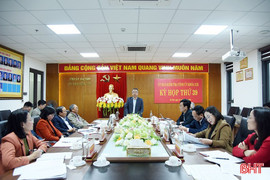 UBKT Tỉnh ủy Hà Tĩnh điều chỉnh chương trình kiểm tra, giám sát năm 2025