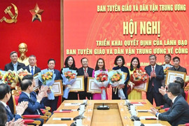 Nhiều vụ trưởng Ban Tuyên giáo và Dân vận Trung ương nghỉ hưu trước tuổi