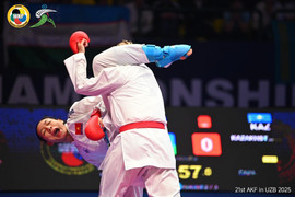 Những hình ảnh đáng nhớ của Hoàng Thị Mỹ Tâm tại giải Karate châu Á