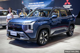 Ảnh thực tế SUV hạng C 3 hàng ghế Mitsubishi Destinator