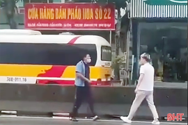 Công an vào cuộc vụ tài xế buýt “nhái” rượt hành khách trên QL1 ở Hà Tĩnh