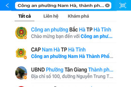 Cách tra cứu số điện thoại công an huyện, xã ở Hà Tĩnh trên Zalo cực dễ