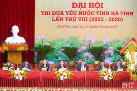 TRỰC TIẾP: Đại hội Thi đua yêu nước tỉnh Hà Tĩnh giai đoạn 2025-2030