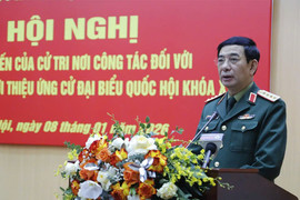 Giới thiệu Đại tướng Phan Văn Giang ứng cử đại biểu Quốc hội khóa XVI