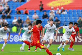 U23 Việt Nam thắng nghẹt thở Kyrgyzstan