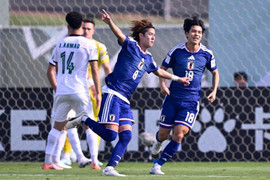 U23 Nhật Bản thị uy sức mạnh, dội 'mưa bàn thắng' trước U23 Syria