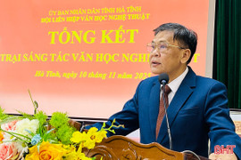 Tổng kết trại sáng tác văn học, nghệ thuật khu vực phía Nam Hà Tĩnh 