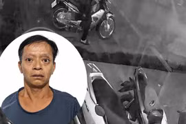 Liều lĩnh trộm xe máy ngay trước trụ sở công an