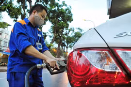 Giá xăng dầu tăng