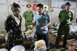 Phát hiện cơ sở ở Hà Tĩnh dùng “nước kẹo” sản xuất giá đỗ số lượng lớn