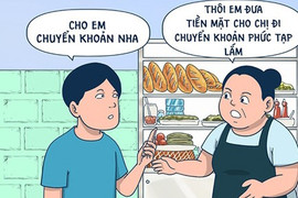 Mua mỗi ổ bánh mì cũng đòi chuyển khoản là sao?