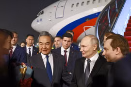 Tổng thống Putin hạ cánh xuống Bắc Kinh, bắt đầu chuyến thăm Trung Quốc