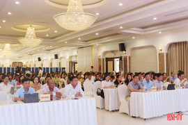 Hơn 360 đại biểu tập huấn hệ giá trị gia đình và chuẩn mực con người Hà Tĩnh