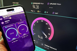 Tốc độ mạng Internet Việt Nam tiếp tục tăng