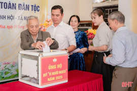 Hà Tĩnh kêu gọi quyên góp, ủng hộ người nghèo đón Tết Nguyên đán