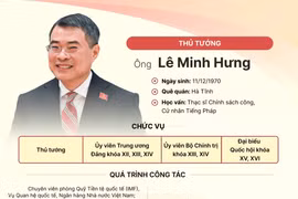 Tiểu sử Thủ tướng Chính phủ Lê Minh Hưng