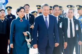 Thái Lan bắn 21 loạt đại bác đón Tổng Bí thư, Chủ tịch nước Tô Lâm 