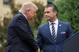 Ông Trump đổ lỗi cho Bộ trưởng Hegseth về cuộc chiến với Iran