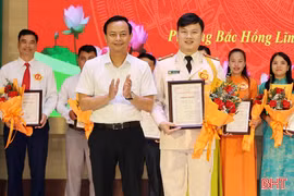 Thí sinh Đảng bộ xã Đức Thịnh giành giải nhất Hội thi Báo cáo viên, Tuyên truyền viên giỏi cụm số 1