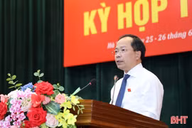 Kỳ họp thứ 5, HĐND tỉnh Hà Tĩnh quyết định những vấn đề lớn, chính sách quan trọng