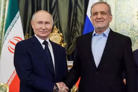 Tổng thống Putin nói sẵn sàng làm trung gian hòa giải hòa bình Mỹ - Iran