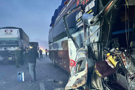 Lại tông xe liên hoàn trên cao tốc, một người tử vong