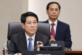 Chủ tịch nước Lương Cường dự phiên thứ nhất Hội nghị các nhà lãnh đạo APEC