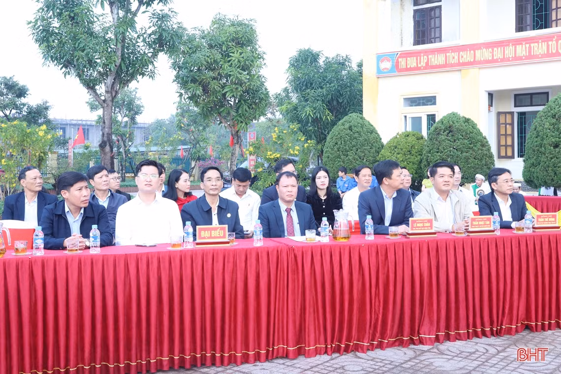 Hà Tĩnh phát động phong trào thi đua chào mừng đại hội MTTQ các cấp