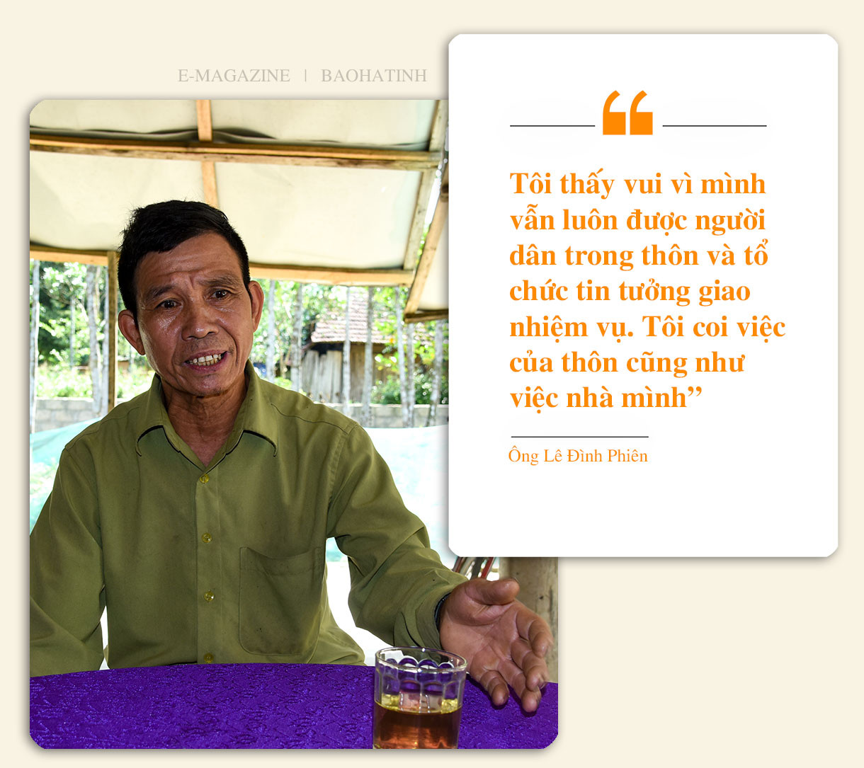 Vào Đảng ở tuổi 62