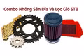 Combo nhông sên dĩa và lọc gió STB: “Cú hích” hiệu năng, nâng tầm trải nghiệm lái