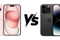 iPhone 15 thường và iPhone 14 Pro: Khác nhau trong sử dụng quá lớn