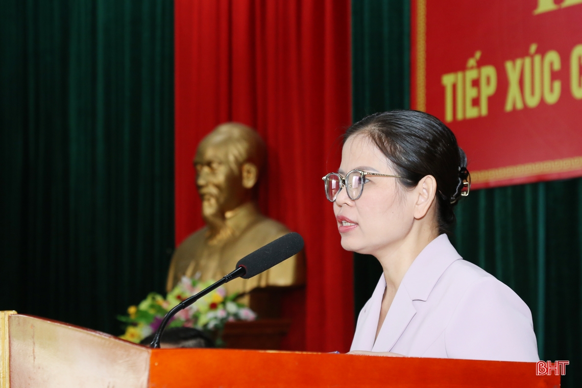 Mong cử tri đồng hành cùng hệ thống chính trị thực hiện các mục tiêu, kế hoạch