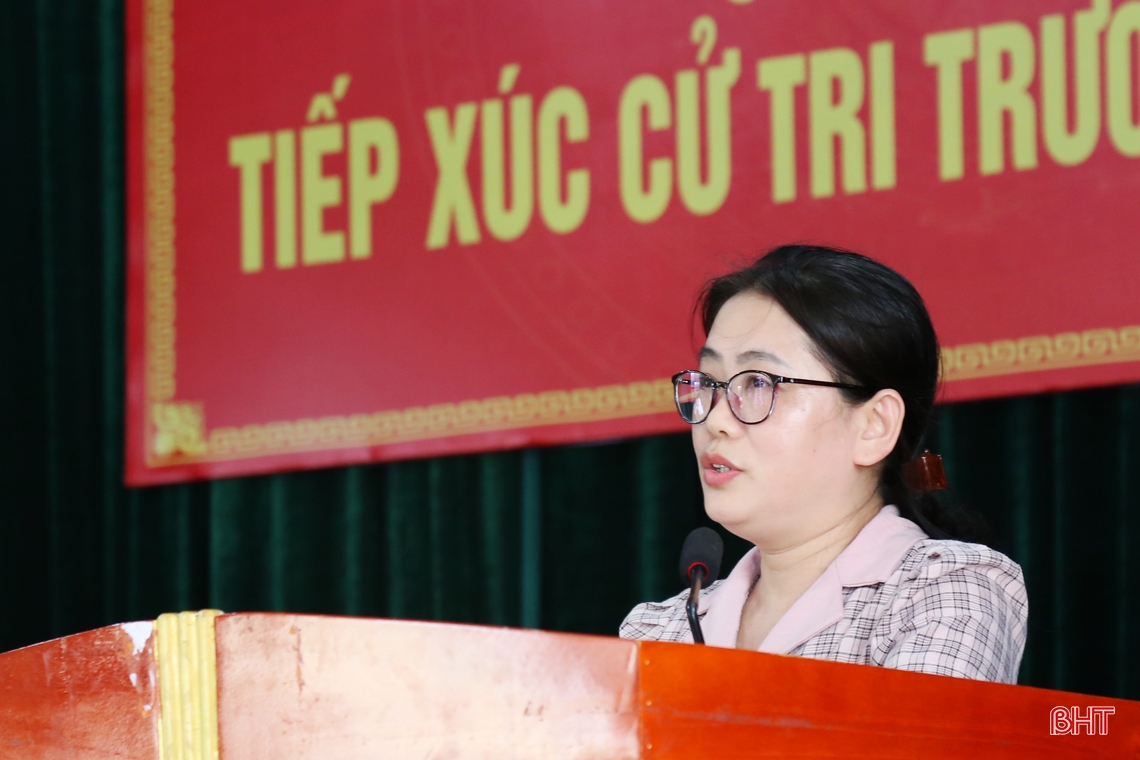 Mong cử tri đồng hành cùng hệ thống chính trị thực hiện các mục tiêu, kế hoạch