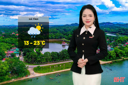 Dự báo thời tiết Hà Tĩnh ngày 13/1: Ngày nắng, trời rét