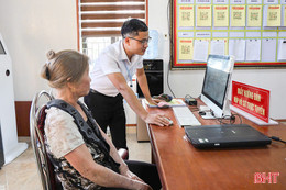 Bắc Hồng Lĩnh liên tục dẫn đầu toàn tỉnh trên hệ thống Dịch vụ công quốc gia