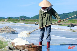 Người dân Châu Hạ nặng lòng với hạt muối quê hương