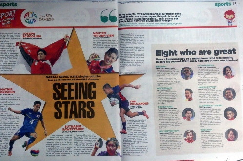 Truyền thông Singapore chọn Ánh Viên vào tốp 5 ngôi sao SEA Games ảnh 1