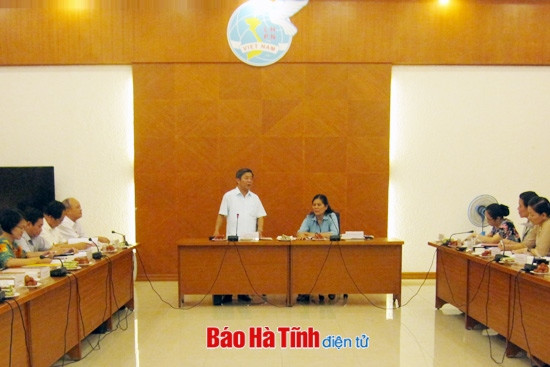Đề nghị Hội LHPN Việt Nam giới thiệu rộng rãi các sản phẩm chủ lực Hà Tĩnh ảnh 1 Đề nghị Hội LHPN Việt Nam giới thiệu rộng rãi các sản phẩm chủ lực Hà Tĩnh ảnh 1