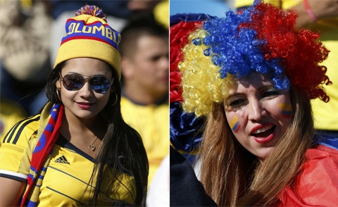 Colombia nổi tiếng là xứ sở của những bóng hồng xinh đẹp