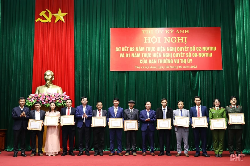 Đổi mới sinh hoạt chi bộ, xây dựng TX Kỳ Anh trở thành thành phố vào năm 2025