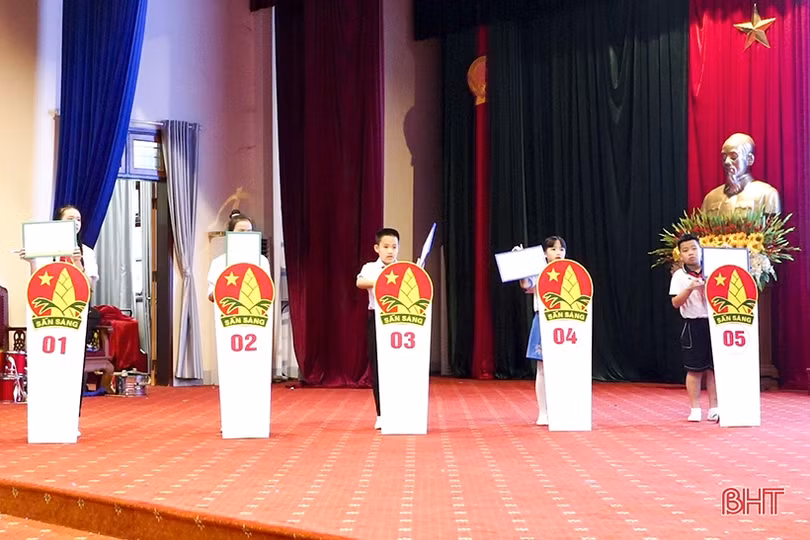 Sôi nổi ngày hội đua tài của các chỉ huy đội giỏi ở Đức Thọ