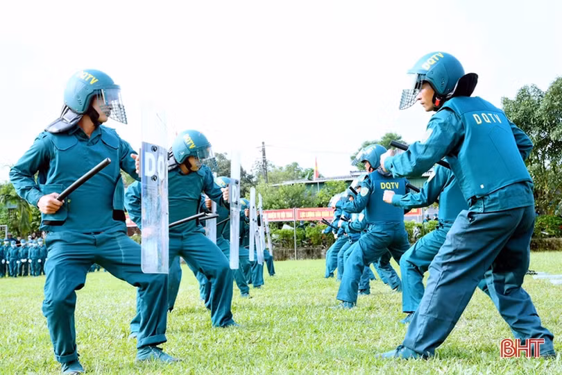 LLVT Hà Tĩnh xây dựng đơn vị vững mạnh toàn diện “mẫu mực, tiêu biểu”