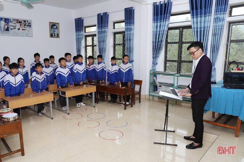 Nỗ lực nâng cao chất lượng giáo dục ở trường tiểu học huyện miền núi Hương Sơn