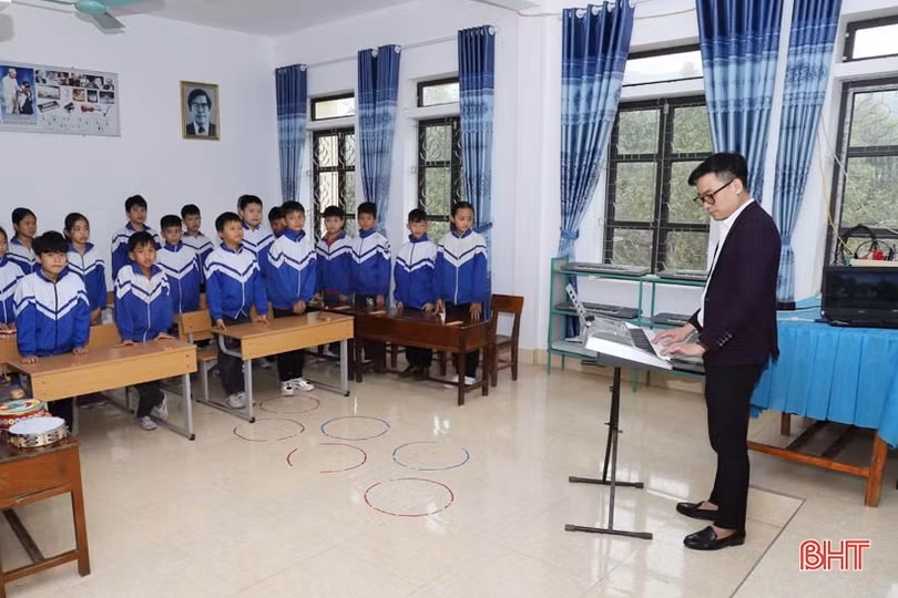 Nỗ lực nâng cao chất lượng giáo dục ở trường tiểu học huyện miền núi Hương Sơn